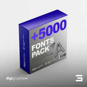 مجموعه فونت های پر کاربرد در طراحی