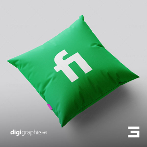 بالشت مربع طرح فایور